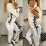 Жіноча кофта зі стічками, фото 2