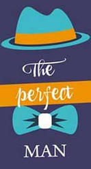 Листівка - конверт для грошей "The perfect man" 12.1106