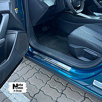 Накладки на пороги Peugeot 408 III з 2022- (Premium)