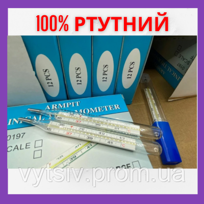 Градусник ртутний радянський (ID#1993641153), ціна: 140 ₴, купити на ...