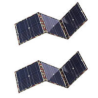 Сонячна панель 60W камуфляж 2шт. Solar Panel 60W
