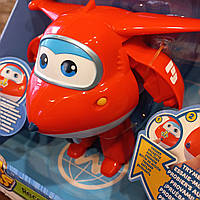 Игрушка Super Wings Jett Супер крылья с записью голоса и звуками YW711410