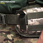 Тактична розвантажувальна ремінно-плечова система (РПС) + зовнішні лямки Brotherhood Піксель, фото 10