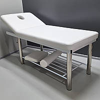 Стационарный массажный стол КR-75 White