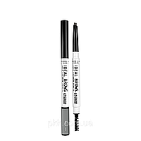 Олівець для брів зі щіточкою Colour Intense Profi Touch Eyebrow Pencil EB19 № 304 Dark Grey Сірий
