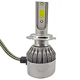 Комплект LED ламп C6 HeadLight H7 12v COB, фото 2