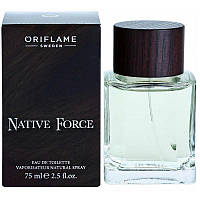 Чоловіча туалетна вода Native Force Oriflame Eau de Toilette EDT Нетив Форс Орифлейм 75 мл