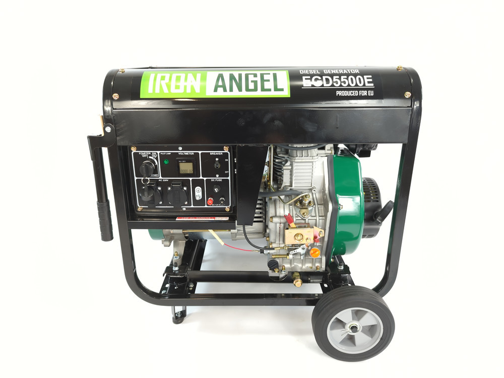 Генератор дизельний Iron Angel EGD 5500 E (5,5 кВт), фото 1