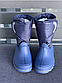 Дитячі зимові чоботи на липучці Сині, фото 3