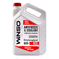 ANTIFREEZE & COOLANT WINSO RED G12+ Антифриз -35С 0,9kg (15шт/ящ)