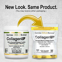 CollagenUP морской гидролизованный коллаген гиалуроновая кислота и витамин С California Gold Nutrition