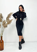 Довга ангорова сукня з поясом "Juliette"| Норма, фото 5