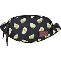 Бананка BAGLAND с авокадо, яркая поясная сумка, сумка через плечо