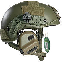 Комплект Шолом FAST Ops Core + Навушники Earmor M31H + Кавер, фото 6