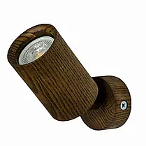 Настінно-стельовий світильник Iterna ALTA GU10 Темний ясен LW070, фото 3