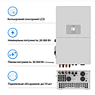 Трифазний гібридний інвертор Deye SUN-20K-SG01HP3-EU-AM2 20KW, фото 4