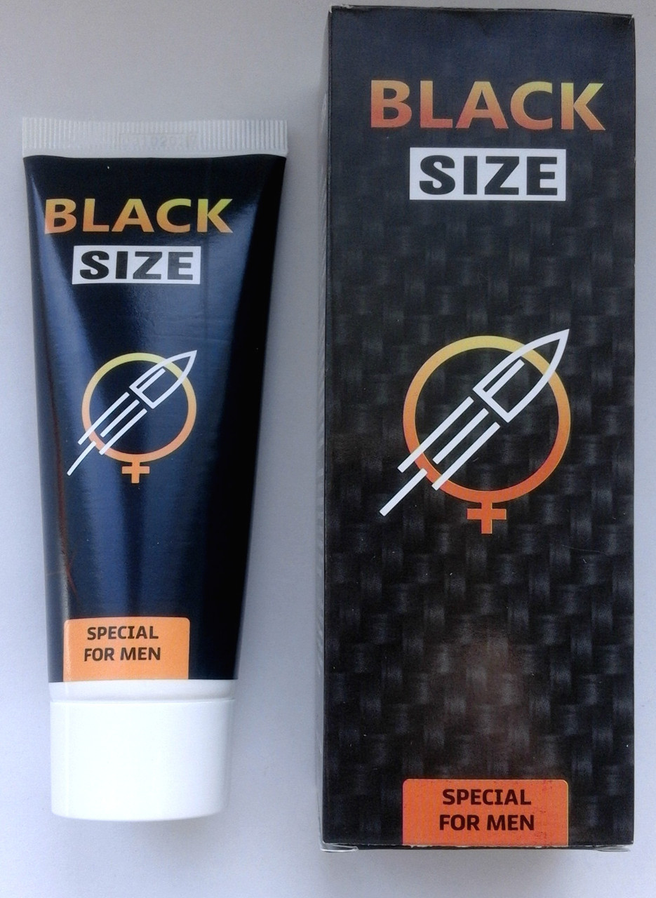 Крем-гель Black Size (Блек Сайз) — ефективний засіб для збільшення статевого члена у домашніх умовах