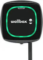 Зарядка для електромобіля Wallbox Pulsar Plus; 32А; 7,4кВт; Туре 1; кабель 5 м; Wi-Fi; Bluetooth ОСРР