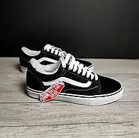 Зимние кеды Vans Old Skool Winter Ванс Олд Скул черно белые с мехом мужские женские подростковые унисекс 36.5