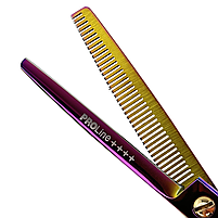 Ножиці для стрижки PROline 5.5", філірувальні (SK101P-T), фото 4