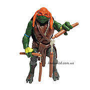Ігрова фігурка Черепашка Ніндзя Мікеланджело Michelangelo Черепашки Ніндзя Ninja Turtles (велика) 30см