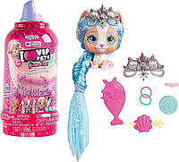 Imc toys Vip pets glitter twist series 2 hair reveal вихованець сюрприз color change хатній улюбленець вип петс