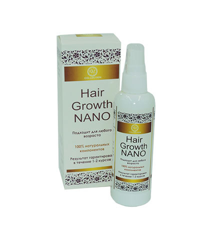 Hair Growth NANO — Спрей для росту та зміцнення волосся (Хеїр Гров Нано)