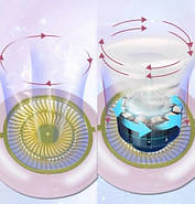 Фрезер для манікюру JMD-803 Pro 60 Вт з витяжкою 2 в 1 сенсорний манікюрний апарат для зняття гель лаку з фрезами, фото 5