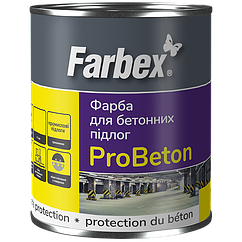 Фарба для бетонної підлоги Farbex ProBeton Сіра (2.8кг)