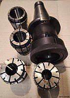 Патрон цанговий 7:24 К40 191.132.040 з набором цанг (ф20,25,32,40) з ключем