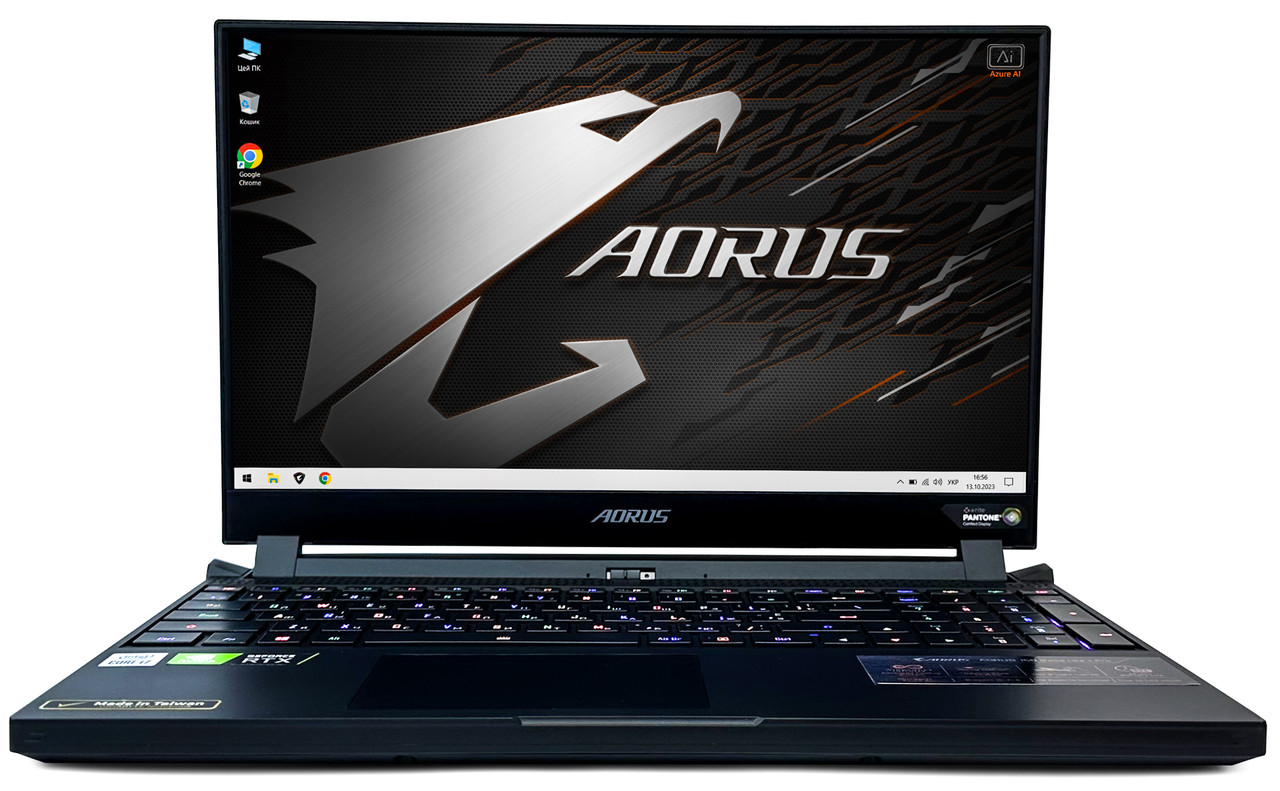 Ноутбук Gigabyte Aorus 15G: Core i7-10870H / DDR4 32 ГБ / GeForce RTX 3070, 8 ГБ / SSD 1 ТБ / 15.6" 240 Гц