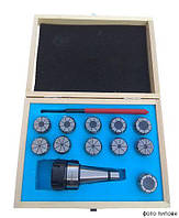 Цанговий Патрон 7:24 К40 з набором цанг ЕR 32 з 11 шт. (4-20) GRIFF