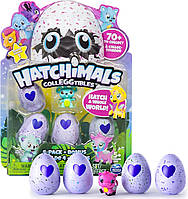 Хатчималс набор 4 яйца и бонусная фигурка сезон 1 Hatchimals CollEGGtibles