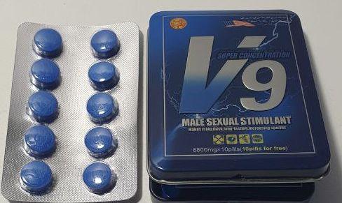 Препарат для підвищення потенції V9 680mg Збуджувальний засіб для чоловіків у таблетках