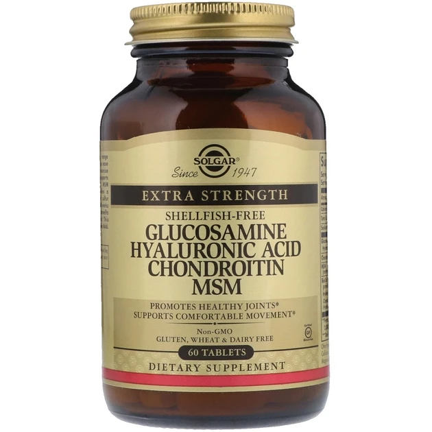 Solgar / Glucosamine Chondroitin MSM (60 tabs)