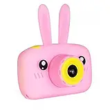 Дитяча камера Baby Photo Camera Rabbit Bunny GM-30 з автофокусом I50ENH, фото 7