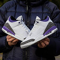 Кроссовки Nike Air Jordan Retro 3 Dark Iris