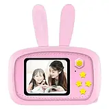 Дитяча камера Baby Photo Camera Rabbit Bunny GM-30 з автофокусом I50ENH, фото 3