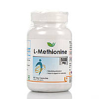 Аминокислота L-метионин L-Methionine 500 mg Biotrex 60 капсул антиоксидант, для снижения веса