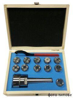 Патрон цанговий КМ2 із набором цанг ЕR 32 з 11 шт. (4-20) GRIFF