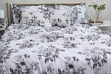 Полуторний комплект постільної білизни з ранфорсу ТМ TAG 1,5-спальн. з компаньоном R-T9276, фото 2