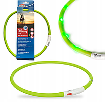 Trixie ТХ-12648 нашийник (USB) світловий для собак 70 см/10 мм, 3,5 години