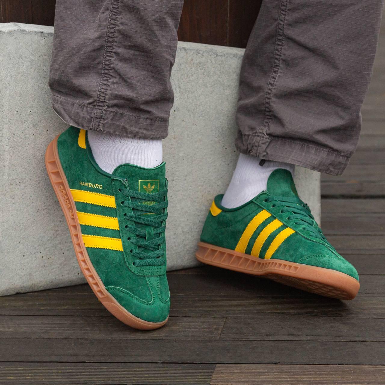 Adidas Hamburg Green Yellow ID