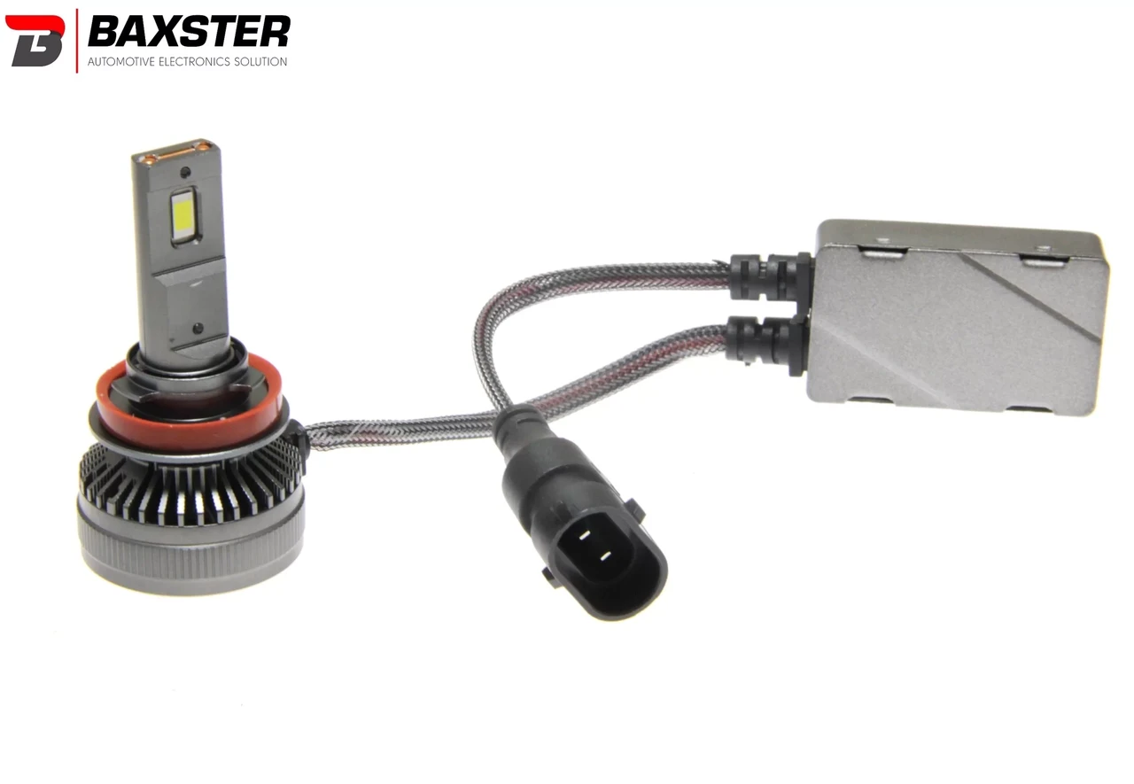 Лампи світлодіодні Baxster PW H11 6000K (2шт), фото 1