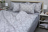 2-спальна постільна білизна з турецького ранфорсу ТМ TAG, бавовна з компаньйоном R-T9279, фото 5