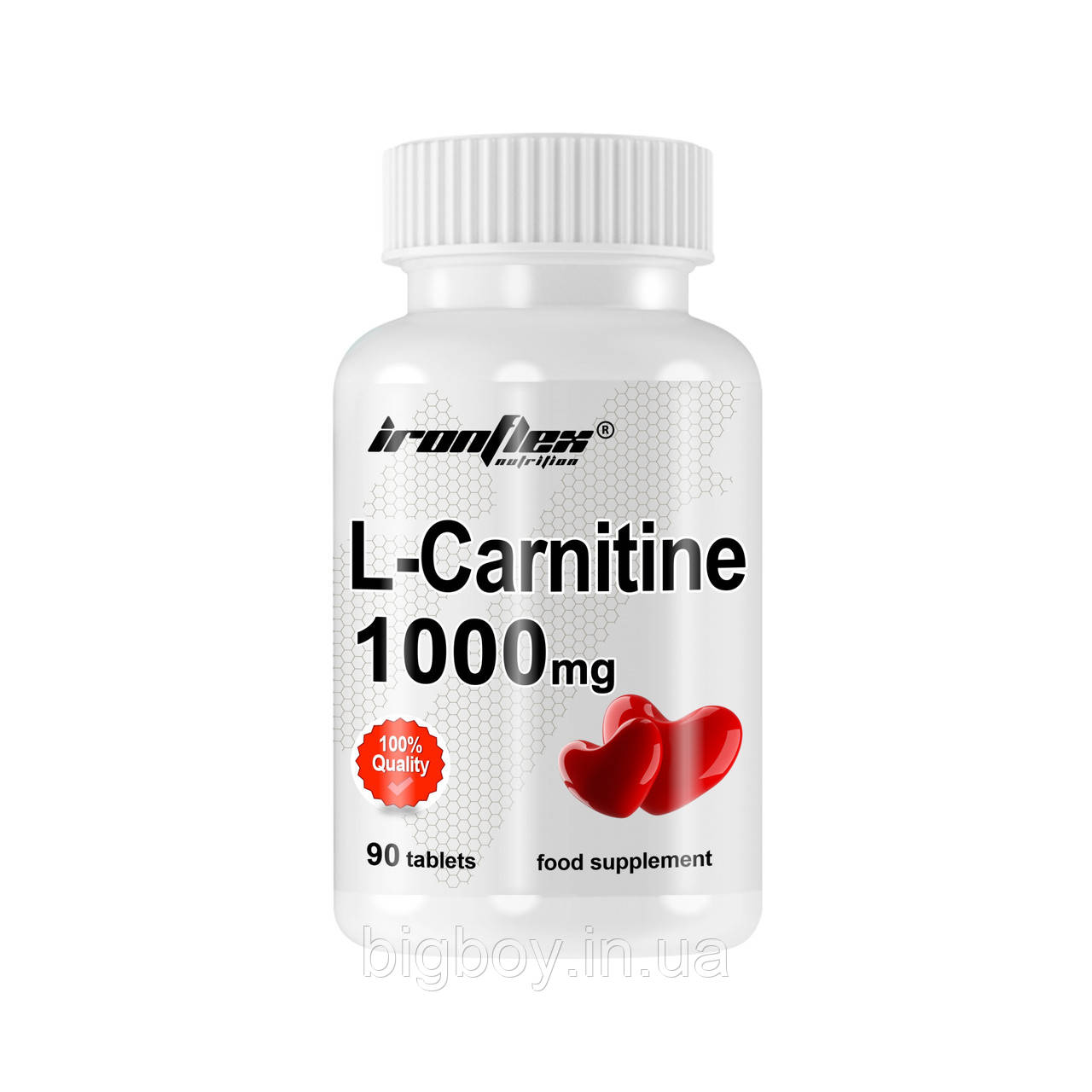 Iron Flex L-Carnitine 1000mg 90 tabs л-карнітин