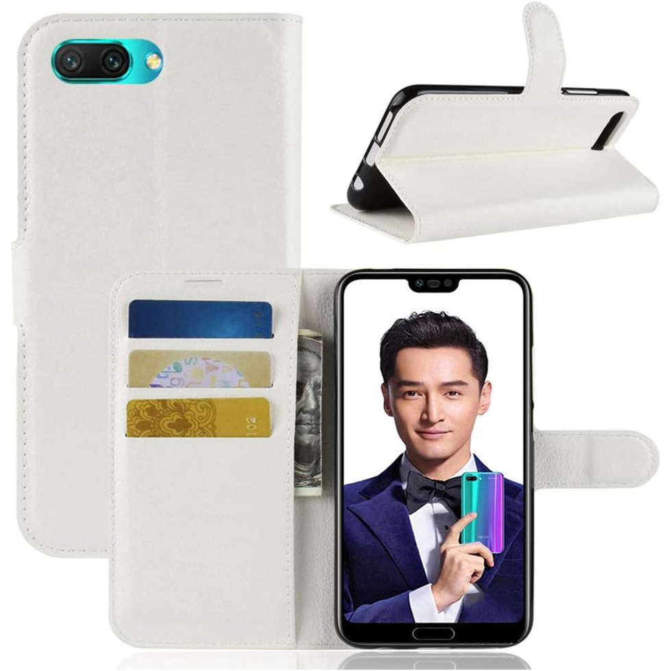 Чохол-книжка Litchie Wallet для Honor 10 White