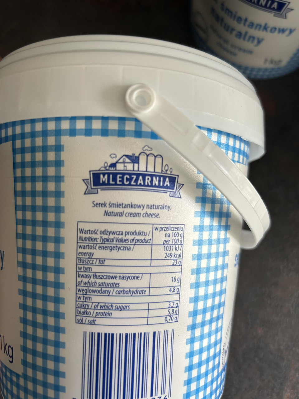 Крем-сыр Mleczarnia1 кг Натуральный сливочный сыр - фото 3 - id-p1997813453