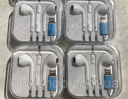 EarPods Lightning Apple iPhone 5 6 7 7 8 8 X XS XR 11 12 13 14 15 ID 1997820081 360 Prom.ua