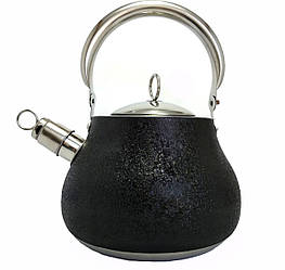 Чайник зі свистком Benson BN-720 з неіржавкої сталі 2.7 л Чорний